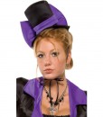 Purple Bow Vampire Hat (Adult)