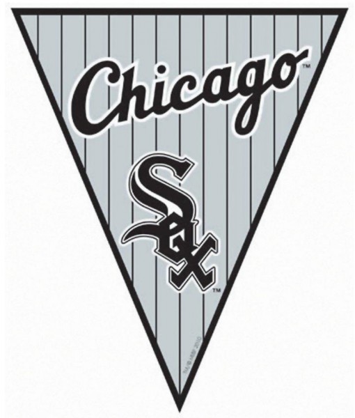 Chicago White Sox Baseball - 12' Pennant Banner