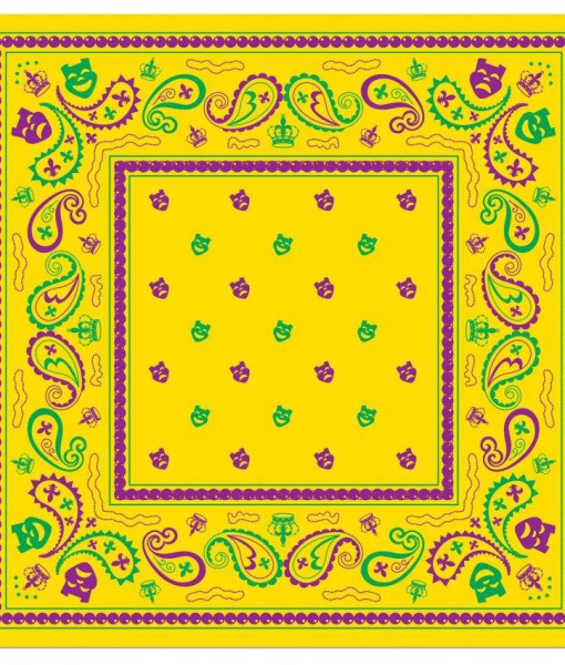 mardi gras bandanas