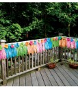 Floral Paradise Multi-Colored Deck Fringe