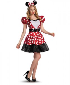 Red Minnie Glam Costume