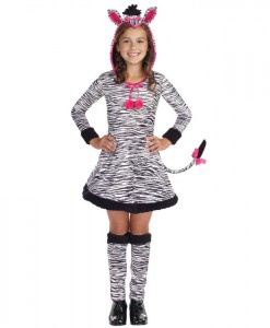 Lil' Wild Thang Zebra Child Costume