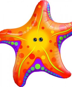 Super Sea Star Jumbo Foil Balloon
