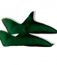 Green Felt Elf Shoes