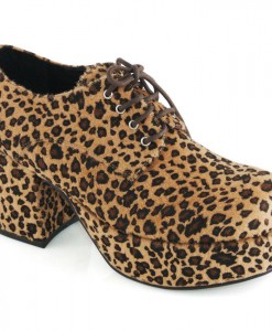 Leopard Print Pimp Adult Shoes