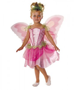 Pink Butterfly Fairy Child Costume