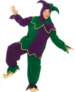 Mardi Gras Jester Adult Costume