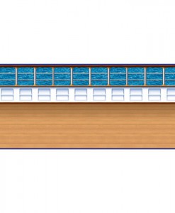 30' Cruise Ship Deck Backdrop