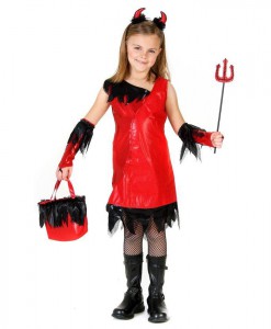 Devil Girl Child Costume