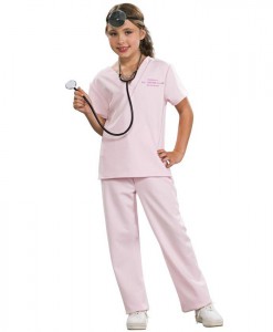 Pink Vet Child Costume