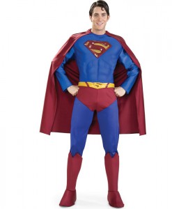 Supreme Superman Muscle Chest (Lycra) Adult