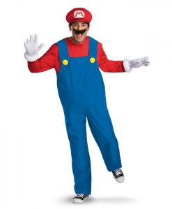 Super Mario Brothers - Mario Adult Plus Size Costume