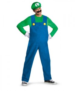 Super Mario Brothers - Luigi Adult Costume