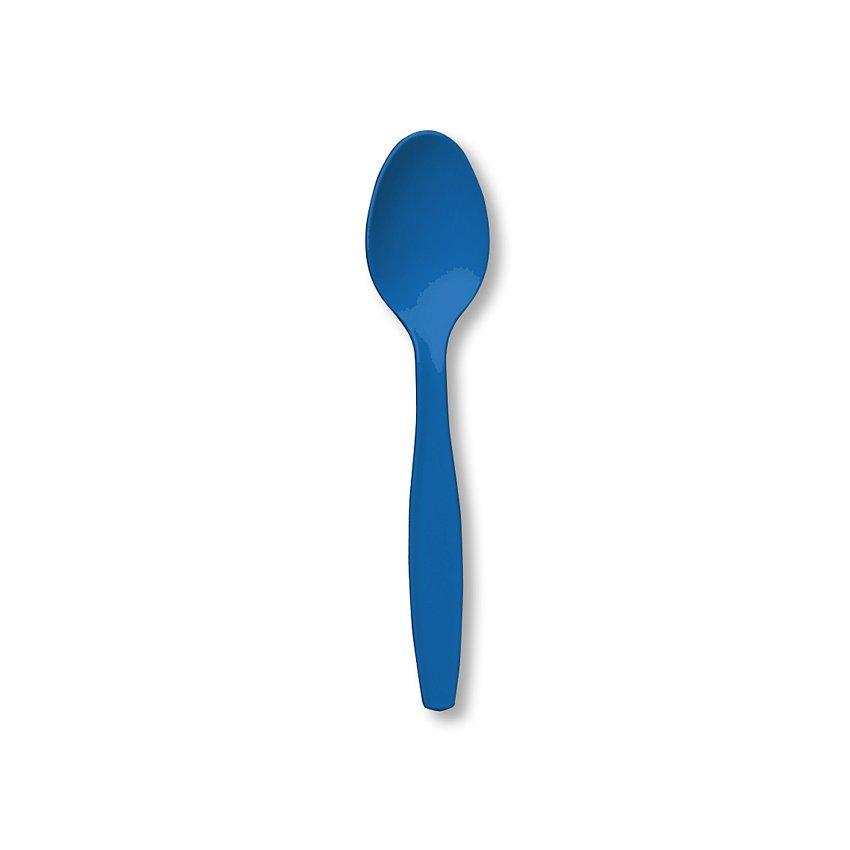 True Blue (Blue) Heavy Weight Spoons (24 count) - Halloween Costume ...