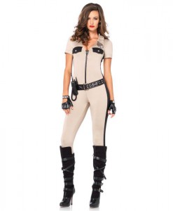 Deputy Patdown Sexy Cop Costume