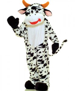 Cow Plush Economy Mascot Adult Costume