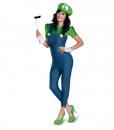 Super Mario Brothers - Deluxe Female Luigi Plus Size Costume