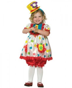 Clown Girl Toddler Costume