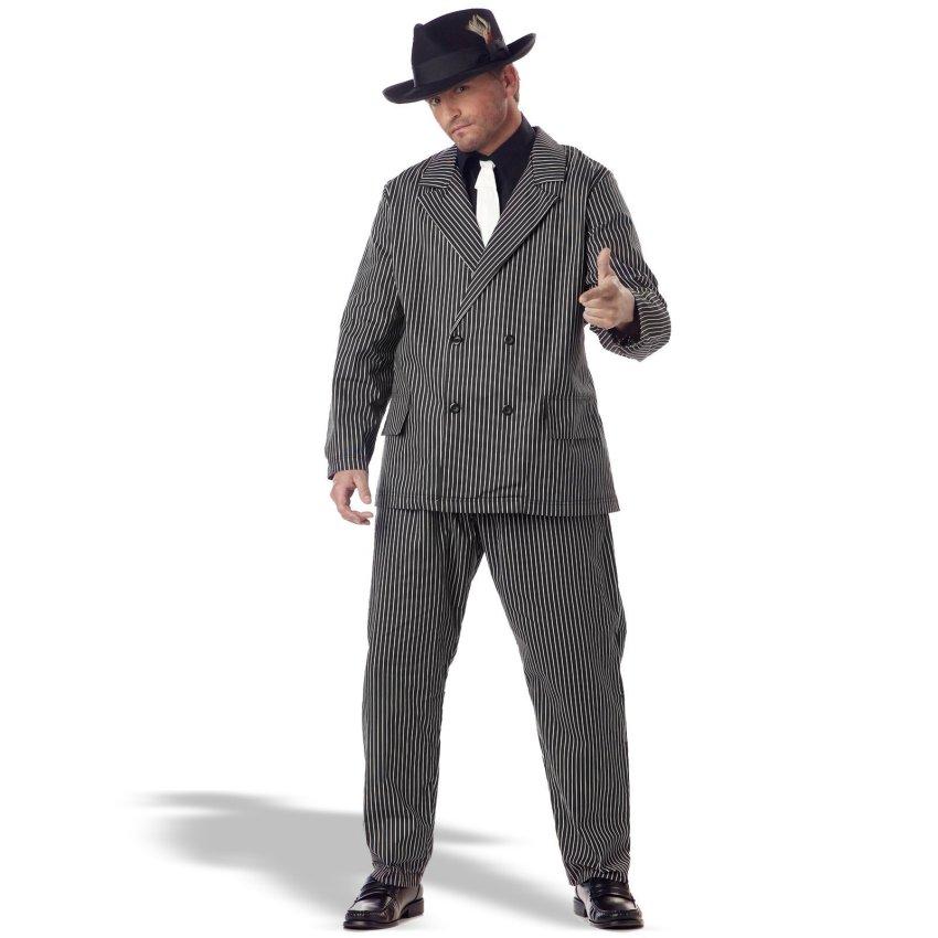 Gangster Adult Plus Costume - Halloween Costume Ideas 2019