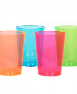 Neon 10 oz. Tall Tumblers Assorted (50 count)