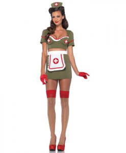 Army Nurse Anna Sexy Costume