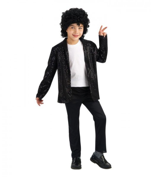 Michael Jackson Deluxe Billie Jean Jacket Child - Halloween Costume ...