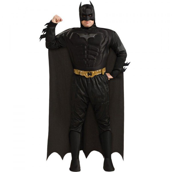 Batman The Dark Knight Rises Muscle Chest Deluxe Adult Plus Costume ...