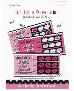 Bachelorette Scratch a Dare Game