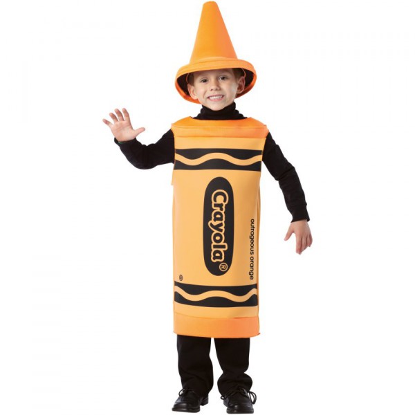 Crayola Outrageous Orange Crayon Child Costume Halloween Costume