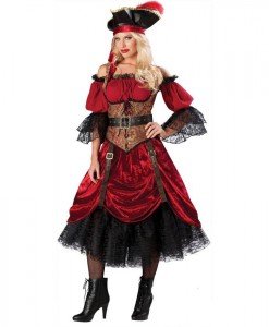 Swash Bucklin' Scarlet Elite Adult Costume