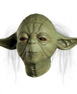 Star Wars Yoda Overhead Latex Mask (Adult)
