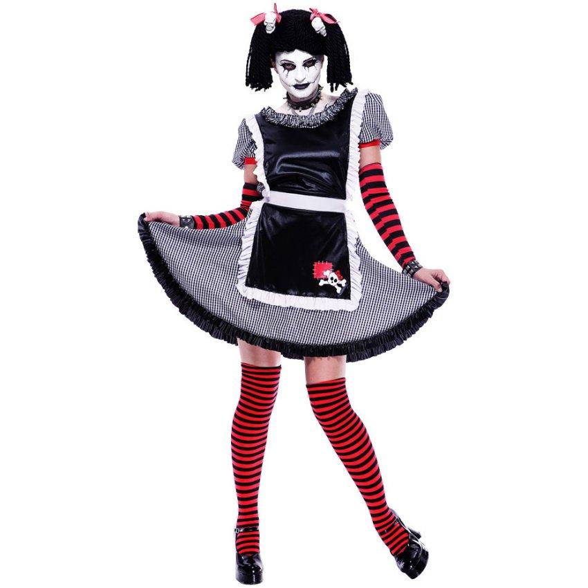 Gothic Rag Doll Adult Costume - Halloween Costume Ideas 2023