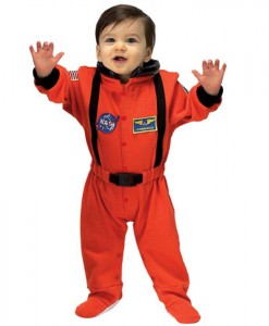NASA Jr. Astronaut Suit (Orange) Infant Costume
