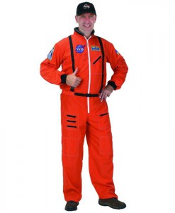 NASA Astronaut Orange Suit Adult Costume