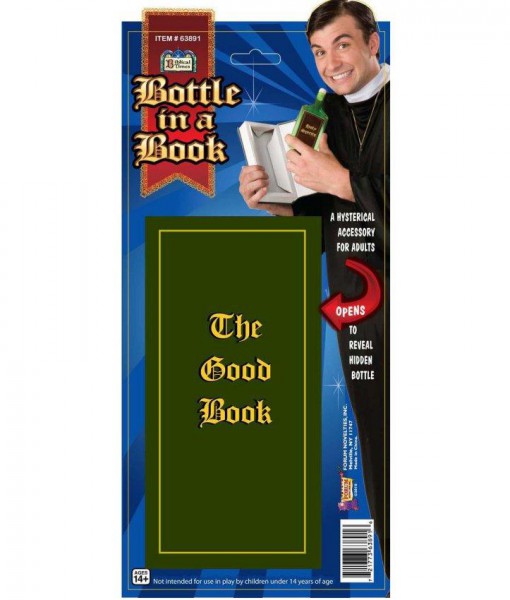 Bottle in a Book Adult Accessory