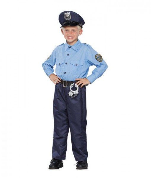 Deluxe Policeman Child Costume - Halloween Costume Ideas 2023