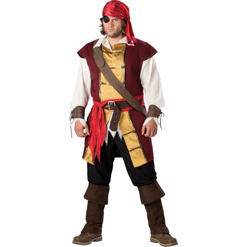 Swashbuckler Adult Plus Costume - Halloween Costume Ideas 2023