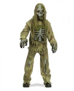 Skeleton Zombie Teen Costume