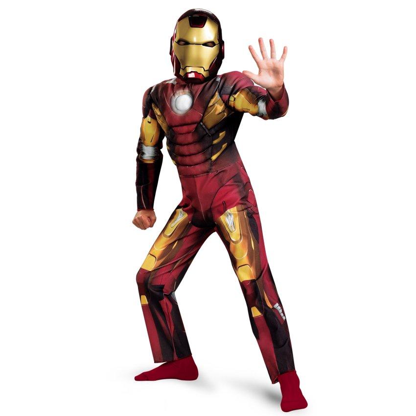 The Avengers Iron Man Mark VII Classic Muscle Chest Costume - Halloween ...