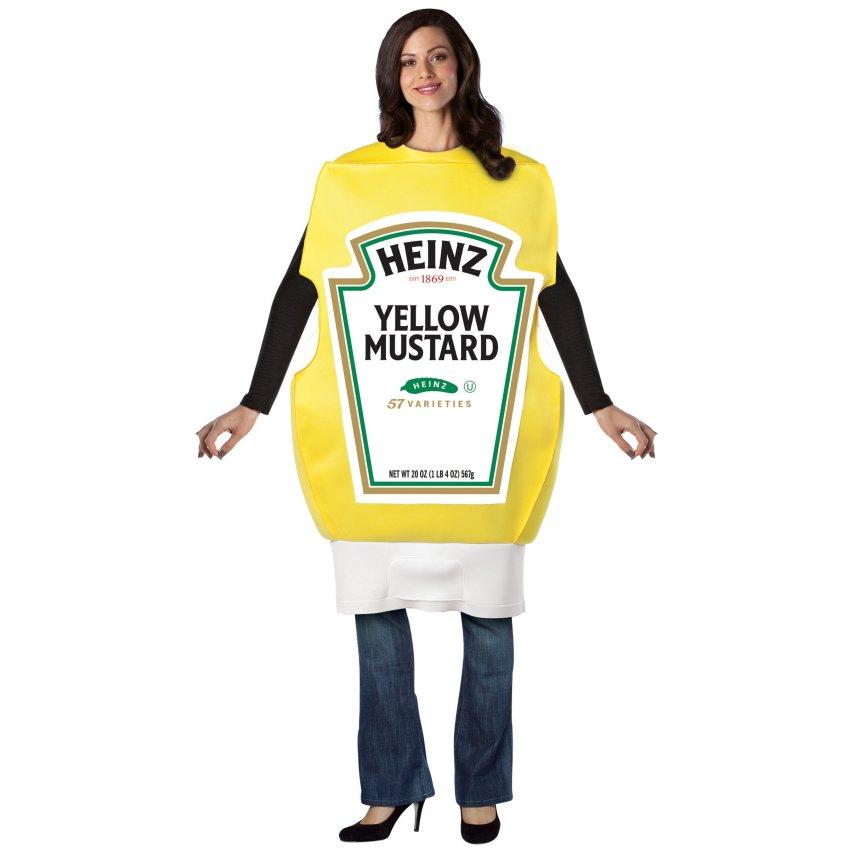 Heinz Mustard Squeeze Bottle Adult Costume Halloween Costume Ideas 2023   Halloween 2014 27061 