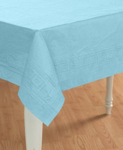 Pastel Blue (Light Blue) Paper Tablecover
