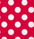 Red and White Dots Lunch Napkins (16)