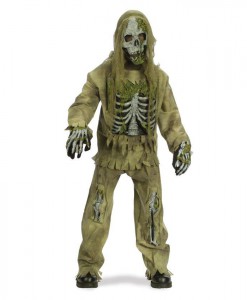 Skeleton Zombie Child Costume