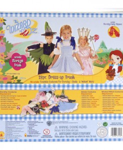 The Wizard of Oz Dress Up Trunk Child Costume Kits