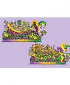 5' Mardi Gras Float Props Wall Add-Ons
