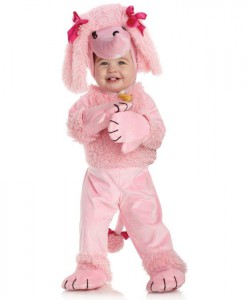 Pink Poodle Child Costume