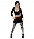 Addams Family Sexy Wednesday Adult Costume