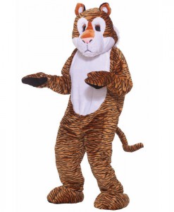 Tiger Deluxe Mascot Adult Costume