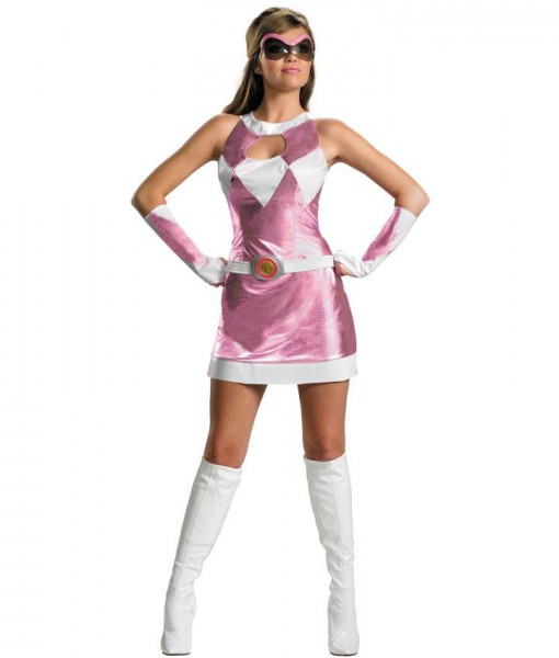 Mighty Morphin Power Rangers - Pink Ranger Sassy Deluxe Adult Costume