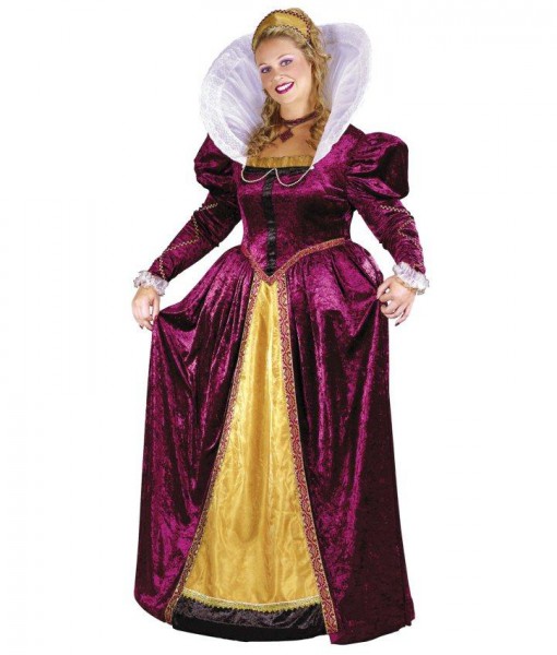 Elizabethan Queen Adult Plus Costume